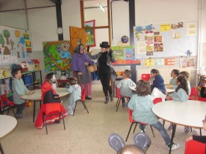 Cantant amb la Castanyera i el Marrameu