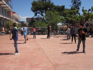 Els alumnes de la ESO ens ensenyen malabars!