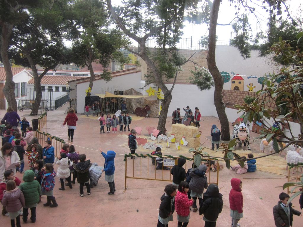 PESSEBRE VIVENT 2014 Pels alumnes de l’escola.