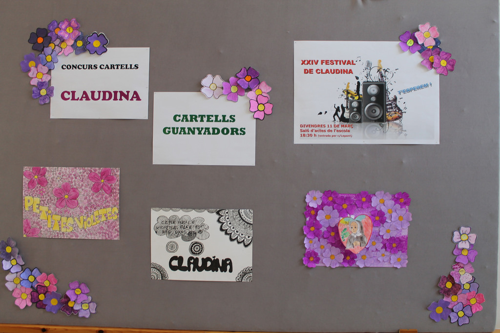 Concurs Cartells Claudina 2016