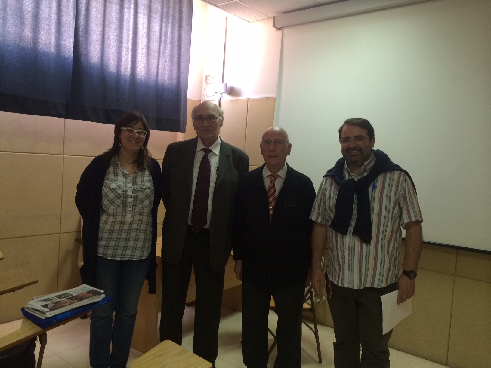 Visita membres de l’Associació Amical de Mauthausen