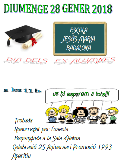 Dia dels ex alumnes!!!