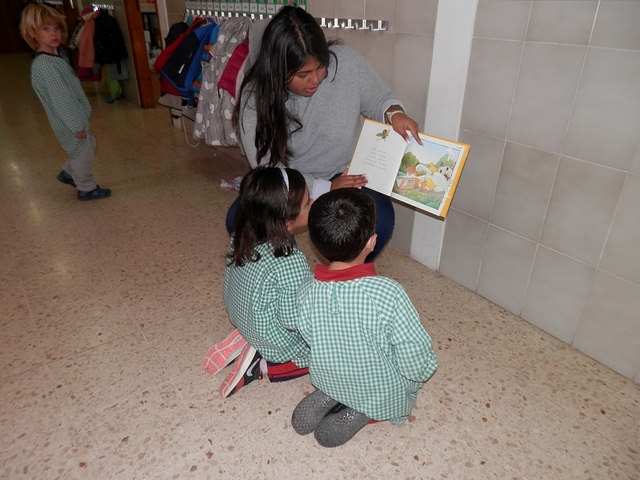 Voluntàries de Secundària a Infantil