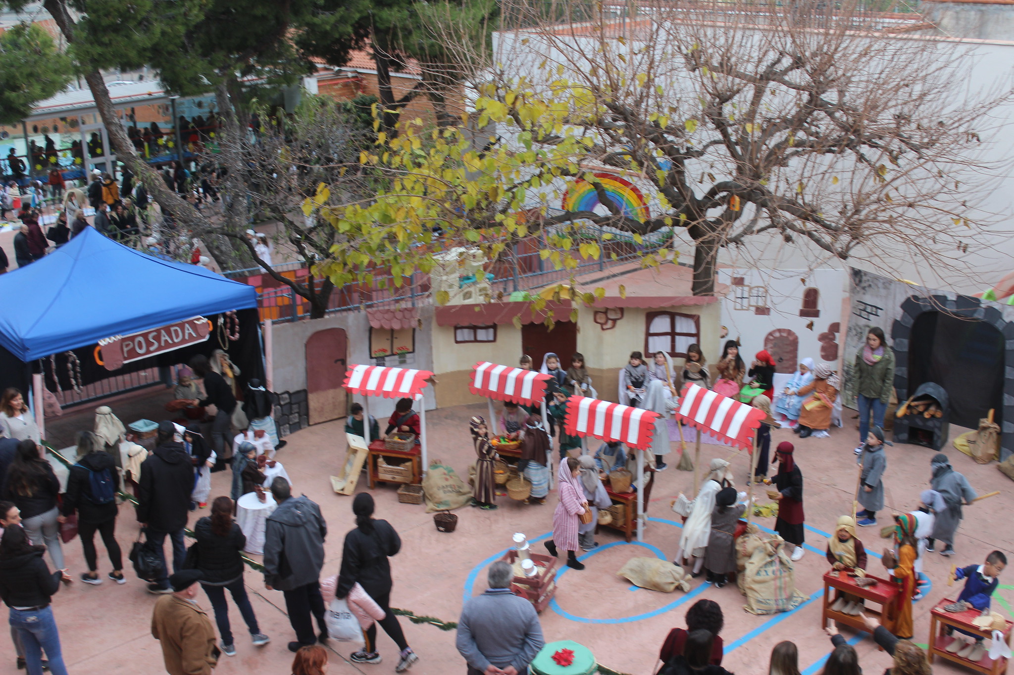 Pessebre vivent a Infantil