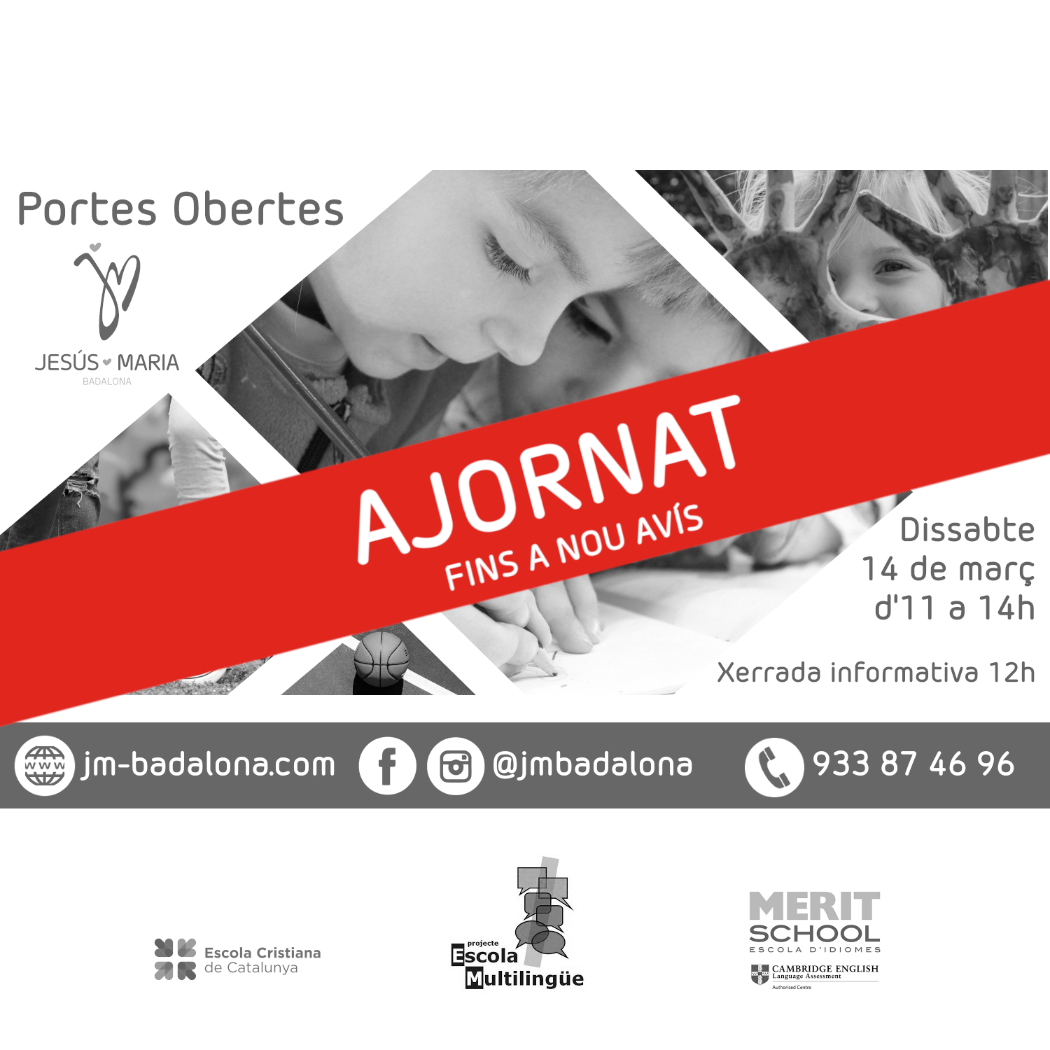 AJORNAT – Fins a nou avís