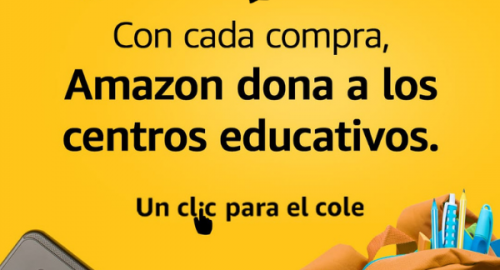 Unclicparaelcole – Iniciativa d’Amazon